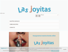 Tablet Screenshot of lasjoyitas.com